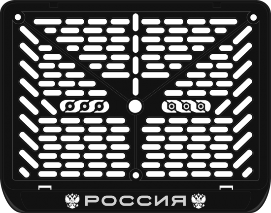 купить Рамка для номера Россия